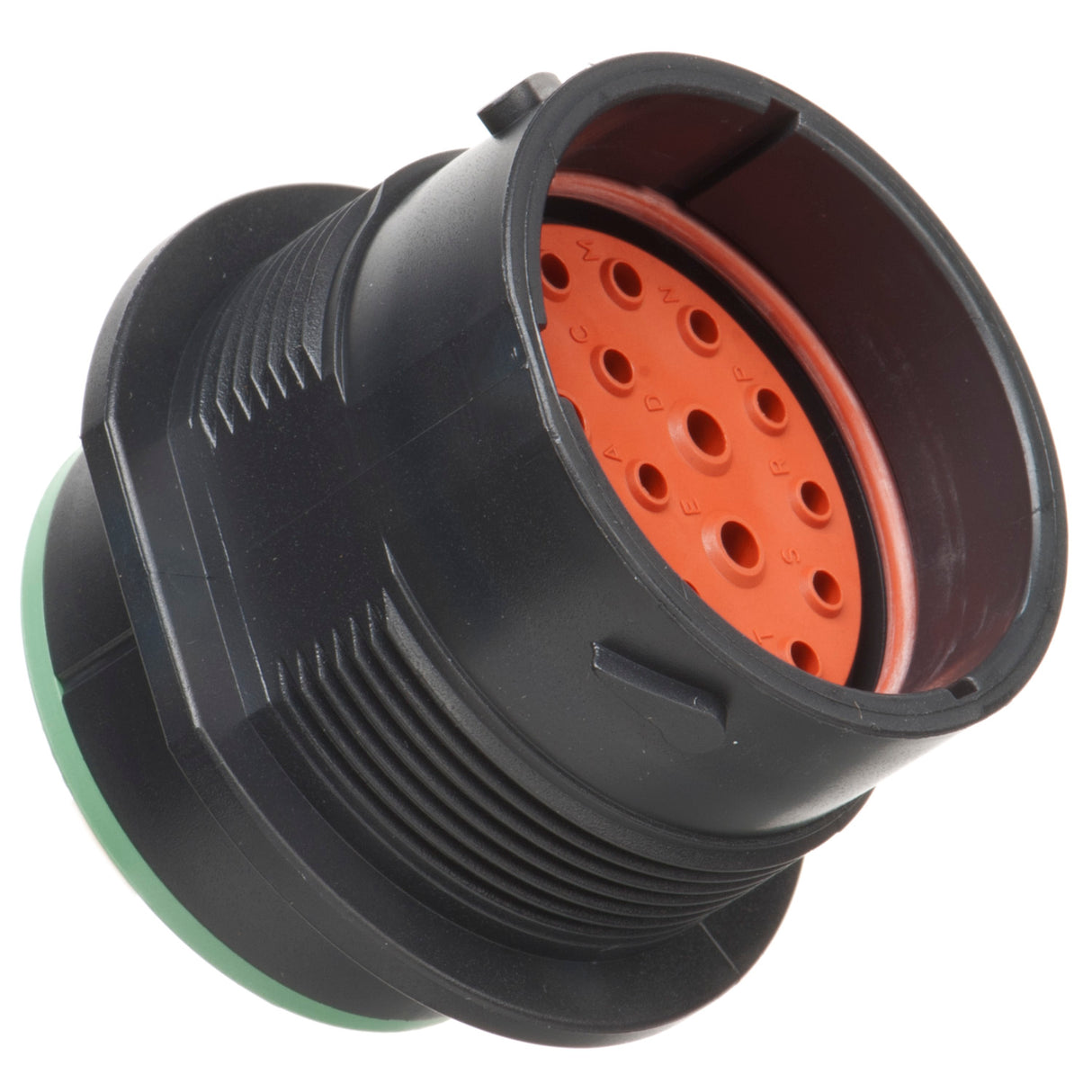 HDP24-24-21PN - HDP20 Series - 21 Pin Receptacle - 24 Shell, N Seal, Flange