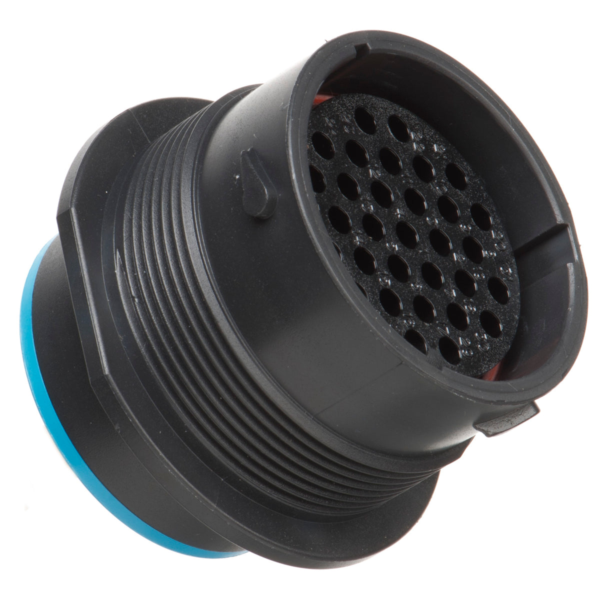 HDP24-24-31SE - HDP20 Series - 31 Socket Receptacle - 24 Shell, E Seal, Reverse, Flange