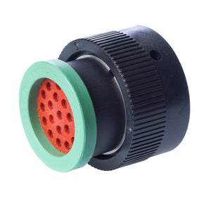HDP26-18-21SN-L017 - HDP20 Series - 21 Socket Plug - 18 Shell, N Seal, Ring Adapter