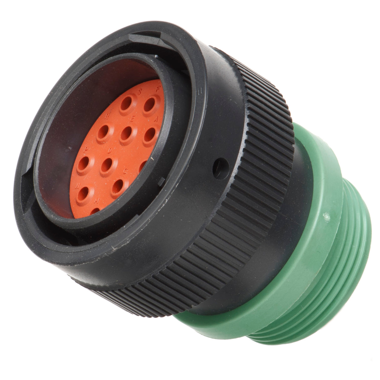 HDP26-24-16PN-L015 - HDP20 Series - 16 Pin Plug - 24 Shell, N Seal, Reverse, Threaded Adapter