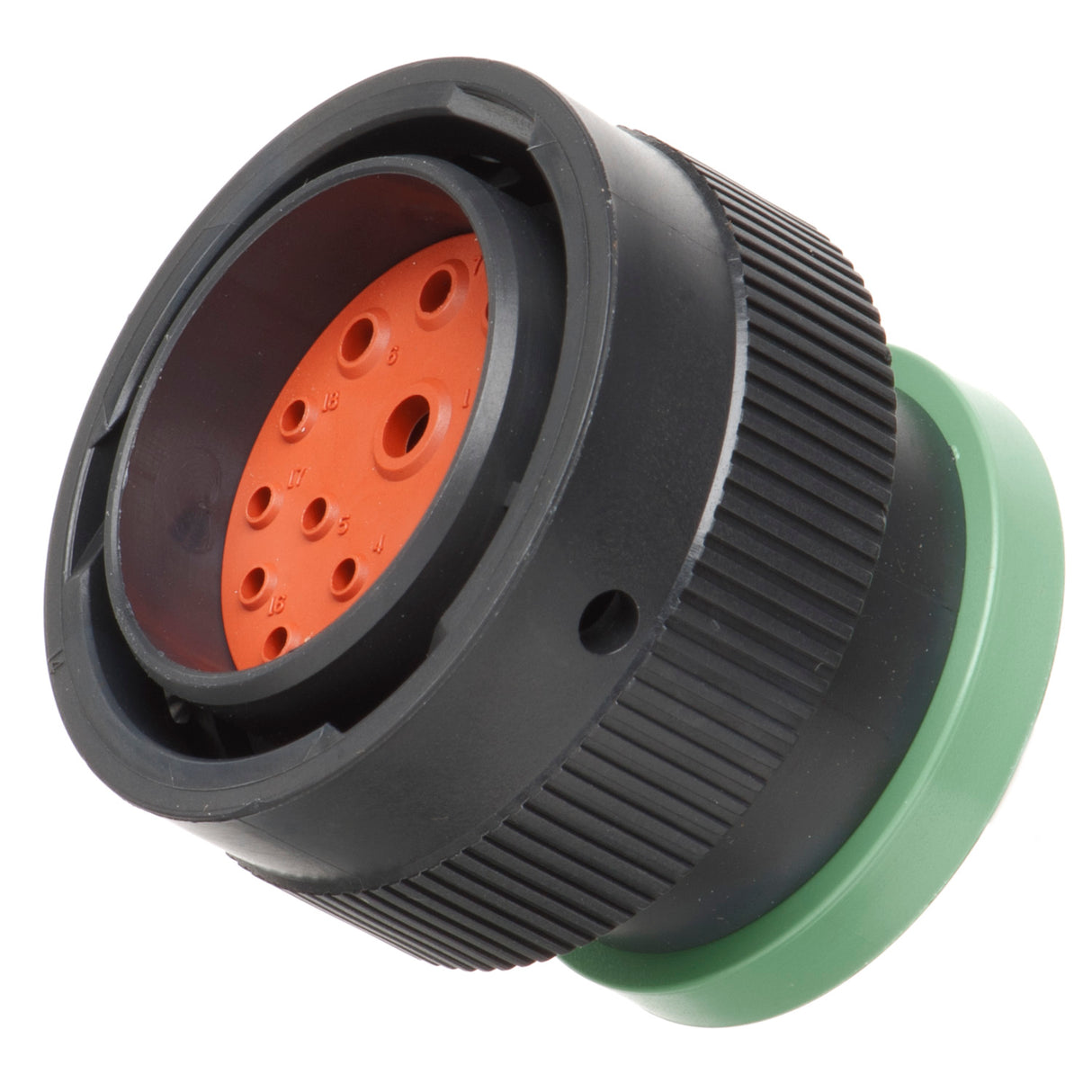 HDP26-24-18PN-L017 - HDP20 Series - 18 Pin Plug - 24 Shell, N Seal, Reverse, Ring Adapter