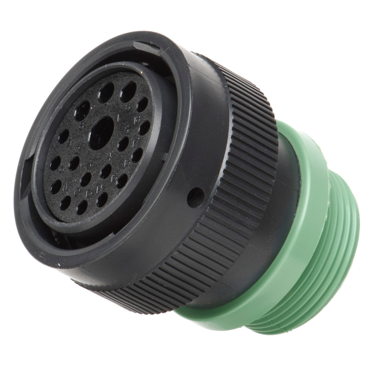 HDP26-24-18SN-L015 - HDP20 Series - 18 Socket Plug - 24 Shell, N Seal, Threaded Adapter