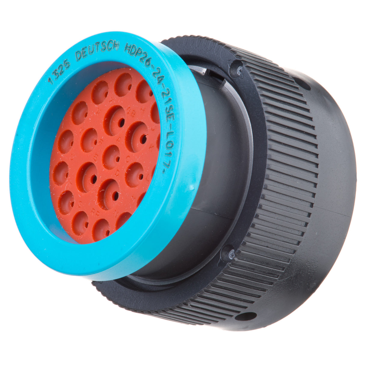 HDP26-24-21SE-L017 - HDP20 Series - 21 Socket Plug - 24 Shell, E Seal, Ring Adapter