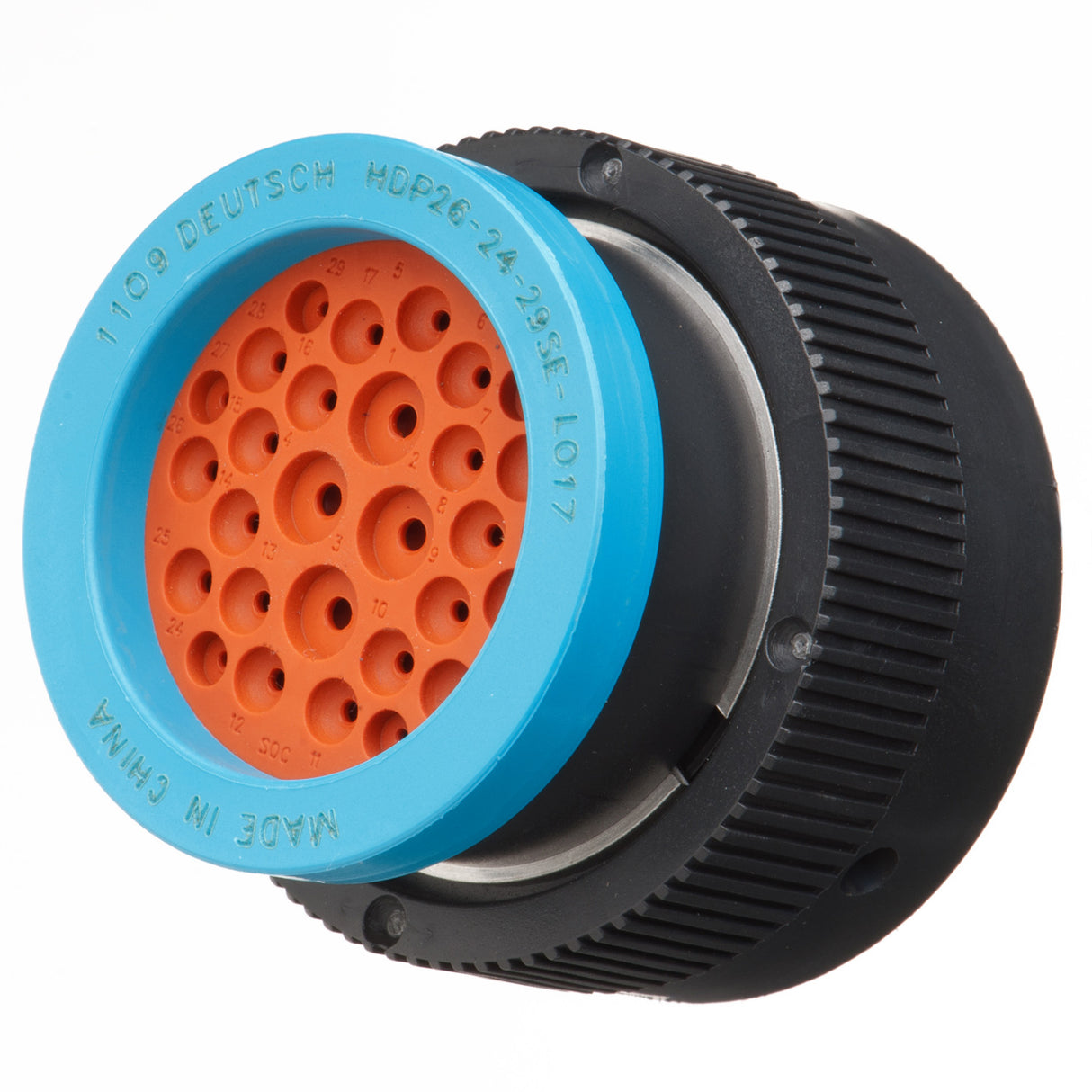 HDP26-24-29SE-L017 - HDP20 Series - 29 Socket Plug - 24 Shell, E Seal Ring Adapter