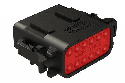 ATM06-12SB ATM Series- 12 Socket Plug - B Key