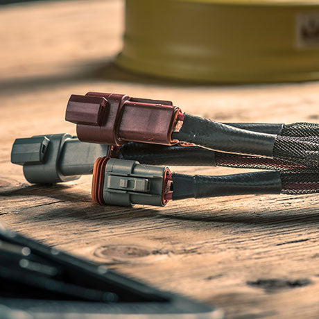 Using Heatshrink With A Deutsch Wireharness