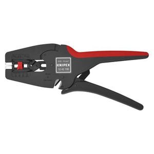 12-42-195  KNIPEX® 7 3/4" Automatic Wire Stripper - 8-32 AWG