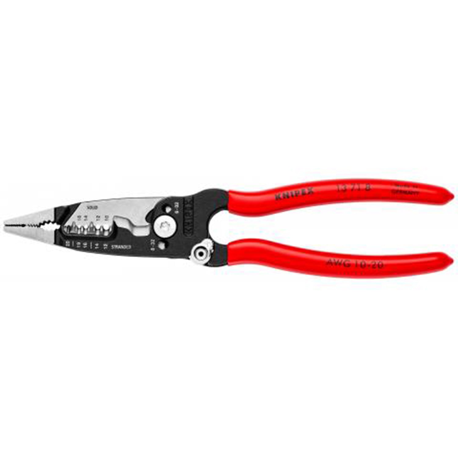 13-71-8 KNIPEX® Forged Wire Stripper - 10-20 AWG – BuyDeutsch