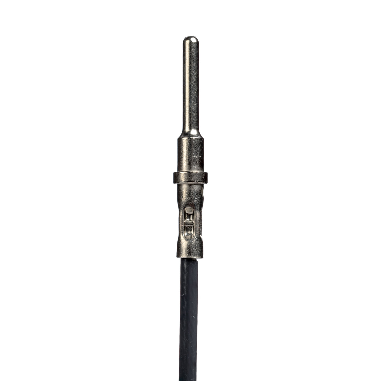 DL-16-BK-1FT-P - Tefzel Wire Lead - 16 AWG - BLACK - 1 FT - PIN