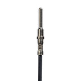 DL-16-BK-1FT-P - Tefzel Wire Lead - 16 AWG - BLACK - 1 FT - PIN