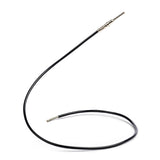 DL-16-BK-1FT-P - Tefzel Wire Lead - 16 AWG - BLACK - 1 FT - PIN