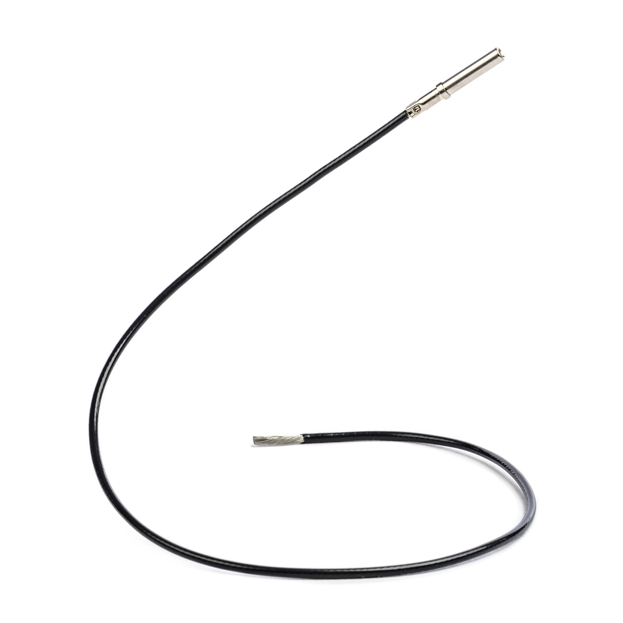 DL-16-BK-1FT-S - Tefzel Wire Lead - 16 AWG - BLACK - 1 FT - SOCKET