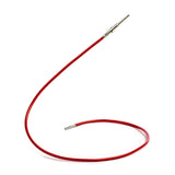 DL-16-RD-1FT-P - Tefzel Wire Lead - 16 AWG - RED - 1 FT - PIN