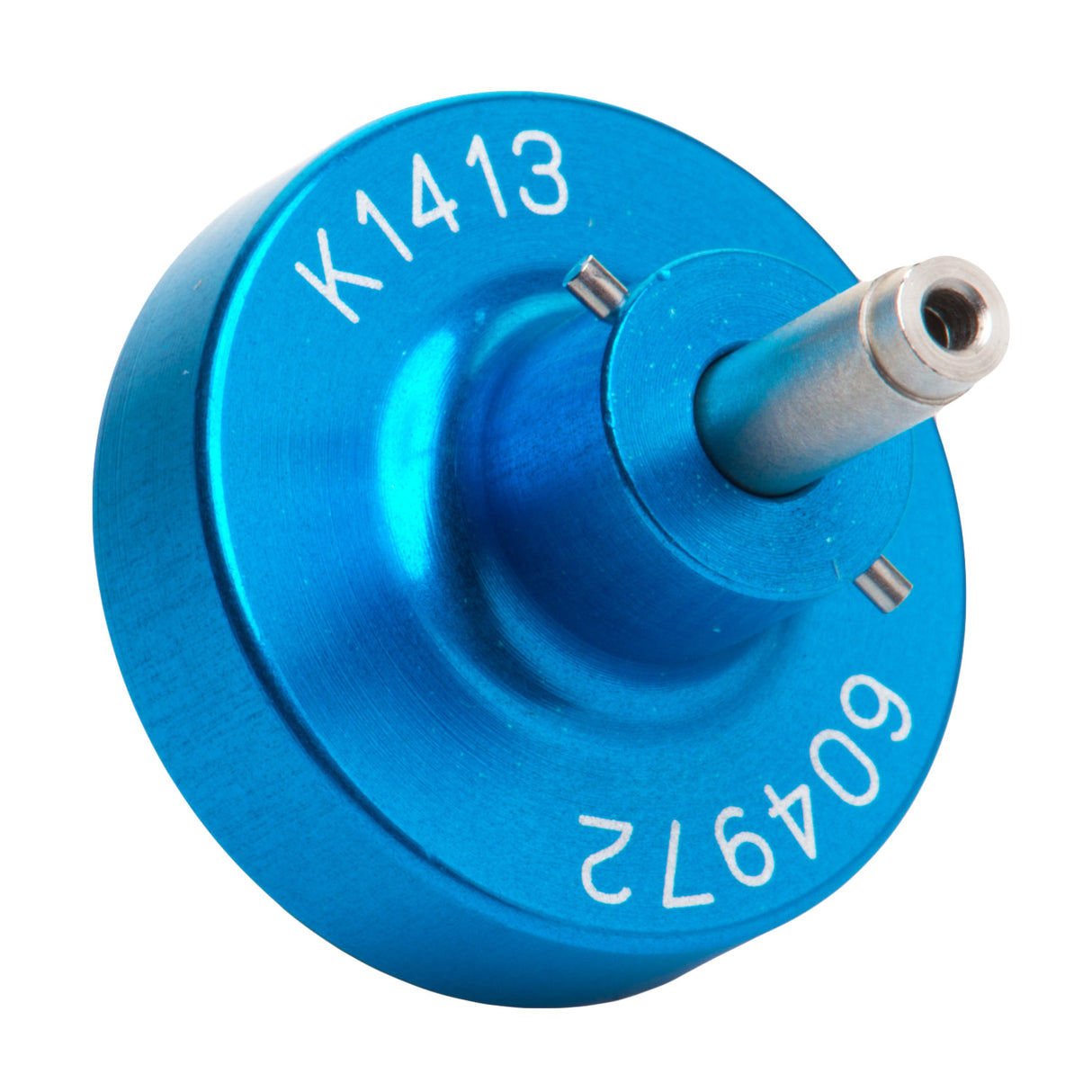 K1413 - AFM8 Crimper Positioner - Pin #604927-31 - Size 23 Contacts - 22-28AWG - Blue