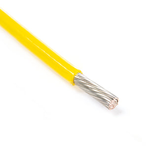 M22759/16-10-4 - TEFZEL POWER WIRE - 10 AWG - YELLOW