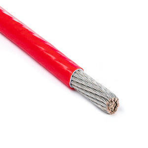 M22759/16-6-2 - TEFZEL POWER WIRE - 6 AWG - RED