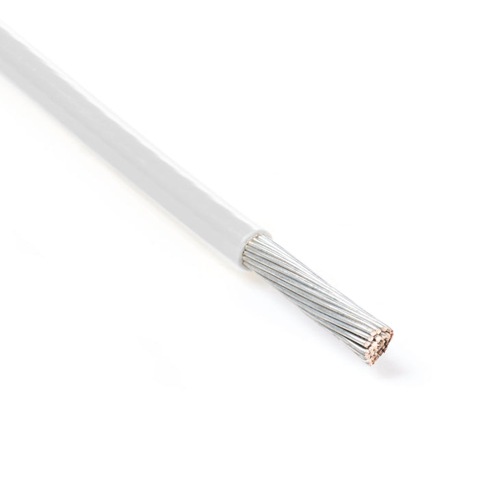 M22759/32-12-9 - TEFZEL POWER WIRE - 12 AWG - WHITE