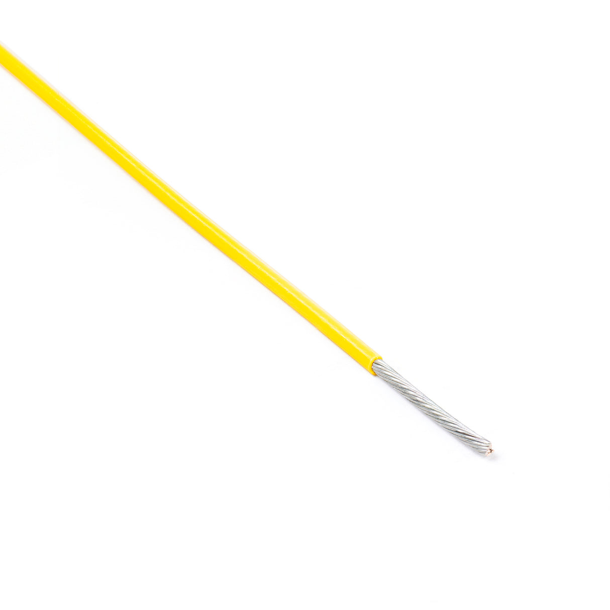 M22759/32-24-4 - TEFZEL POWER WIRE - 24 AWG - YELLOW