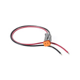 DT02GY-PP-16-1FT - Deutsch DT Series 2 Socket Connector Plug Pigtail, 16AWG