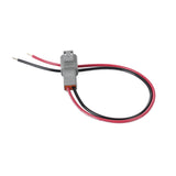 DT02GY-PR-16-1FT - Deutsch DT Series 2 Pin Connector Receptacle Pigtail, 16AWG