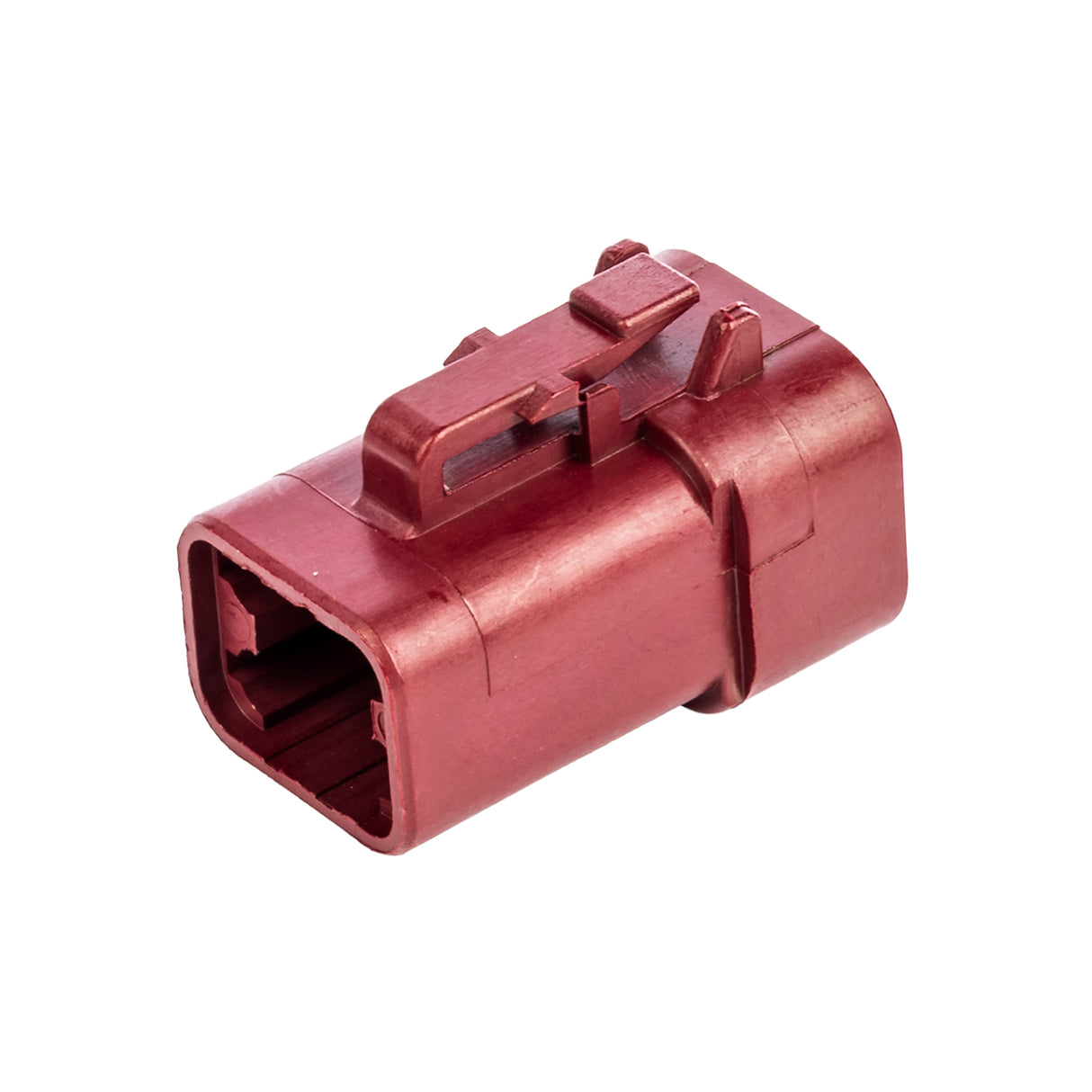 DTP06-4S-RD - DTP Series  - 4 Socket Plug - Red