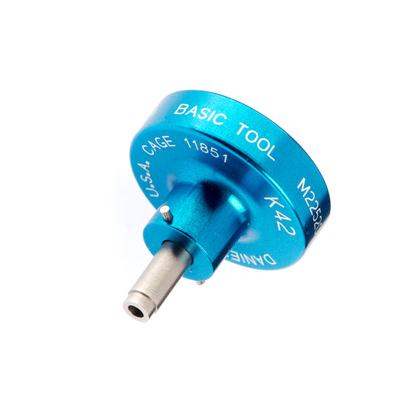 K42 - AFM8 Crimper Positioner - Pin #38941-22 - Size 22 Contacts