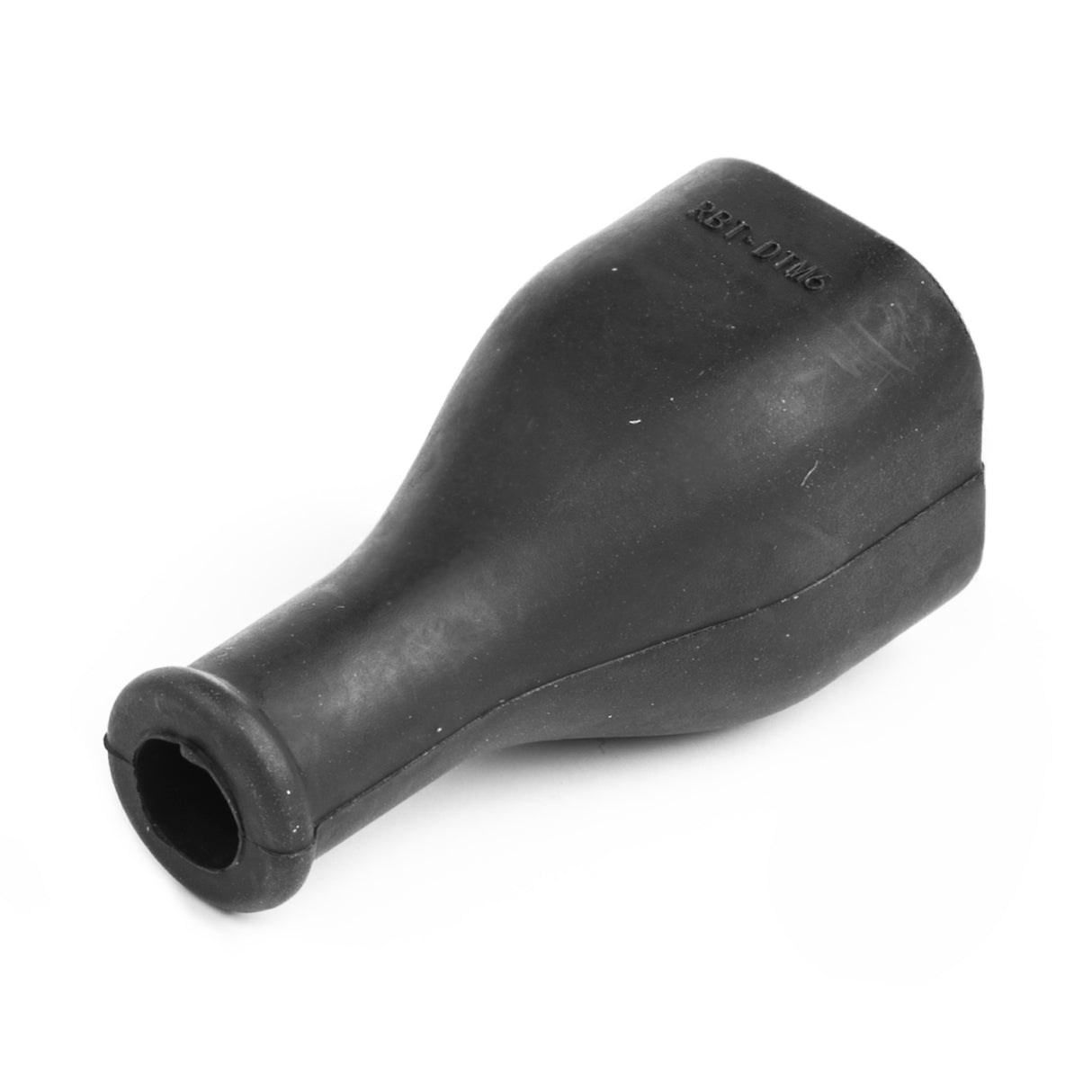 RBT-DTM6 - DTM Series - 6 Cavity - Flexible Rubber Boot - Black