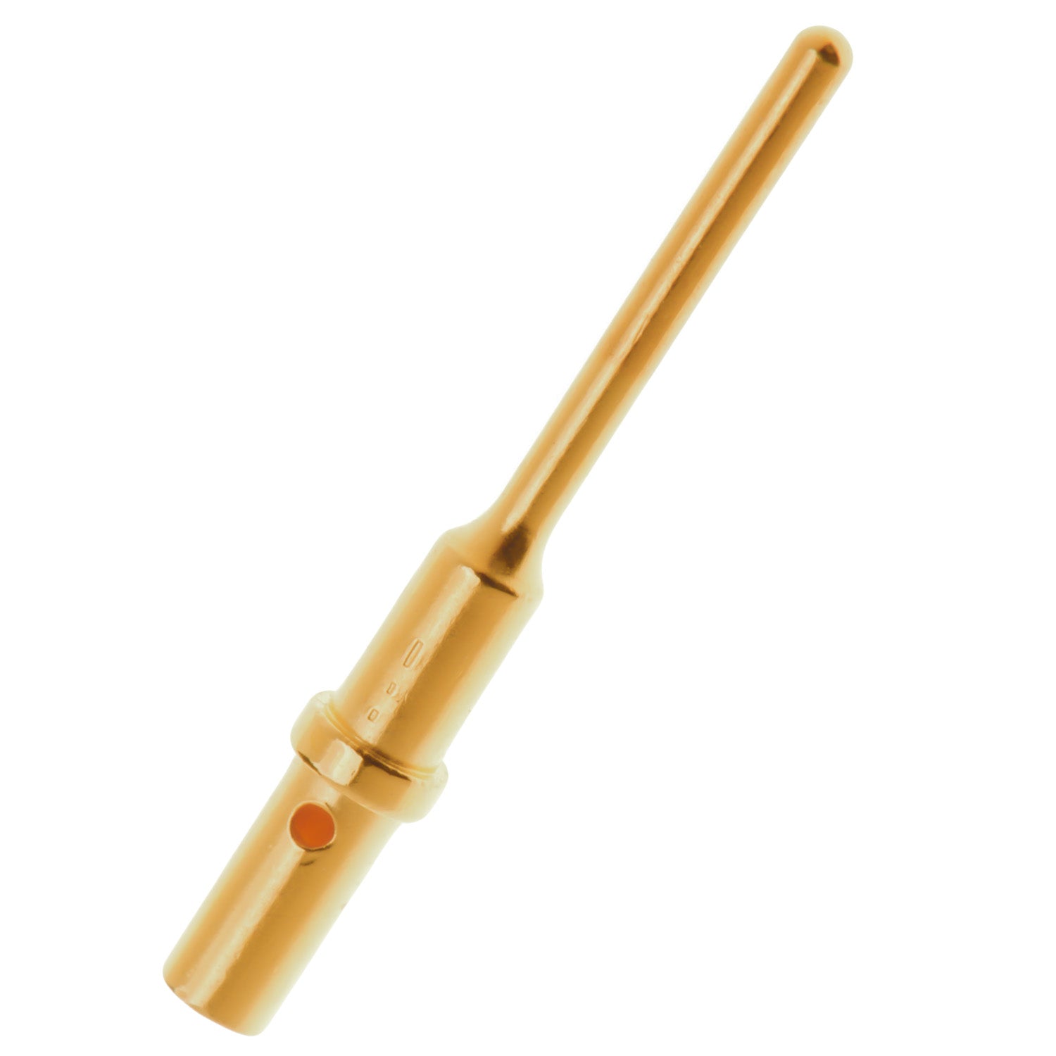 YA−MAN STA-206P GOLD 0460-202-2031 - Solid Pin - Size 20 - 20 AWG, 7.5 Amps, Gold