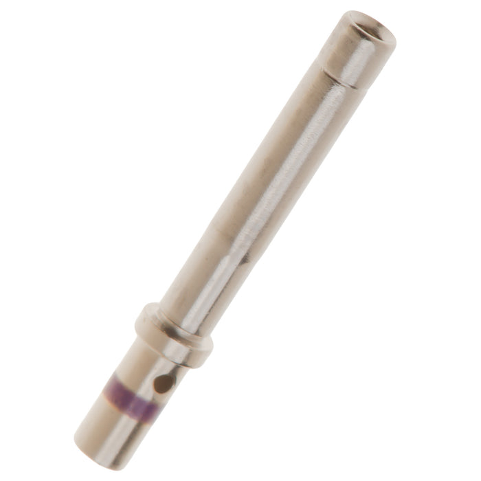 0462-005-20141 - Solid Socket - Size 20 - 16-18 AWG, 7.5 Amps, Purple Stripe, Nickel Plated