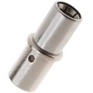 0462-203-04141 - Solid Socket - Size 4 - 6 AWG, 100 Amps, Nickel Plated