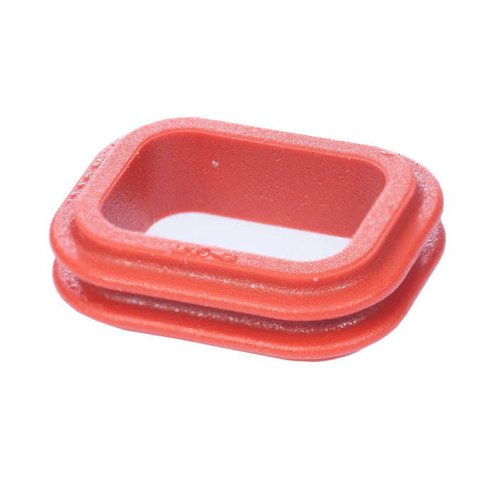 1010-009-0206 - DT Series - Front Seal for 2 Cavity Plug - Orange
