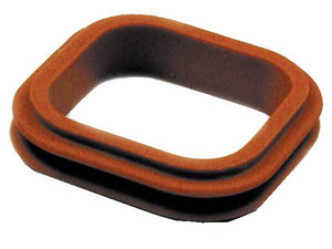 1010-017-0606 - DT Series - Front Seal for 6 Cavity Plug - Orange
