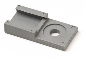 1011-026-0205 - Mounting Clip - Fits 2, 3, 4, 6, 12 Cavity - Gray