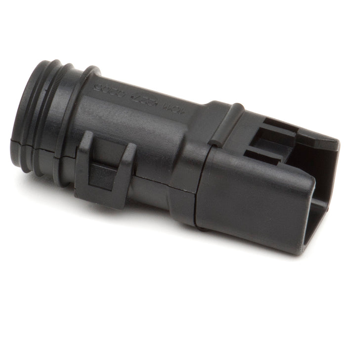 1011-227-0205 - DT Series - Backshell for 2 Cavity Plug - Straight, Black