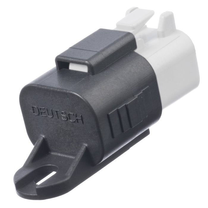 1011-346-0405 - DT Series - Dust Cap for 4 Cavity Plug - Black