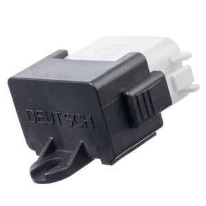 1011-349-1205 - DT Series - Dust Cap for 12 Cavity Plug - Black