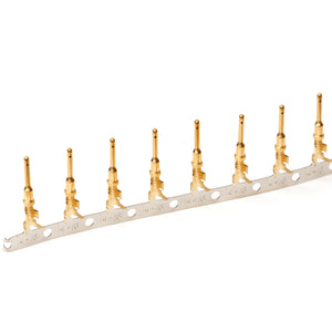 1060-14-0144 - Stamped & Formed Pin - Size 16  -  14-18 AWG, .095-.150 Insulation, 13 Amps, Gold Plated, Qty - 1 pin