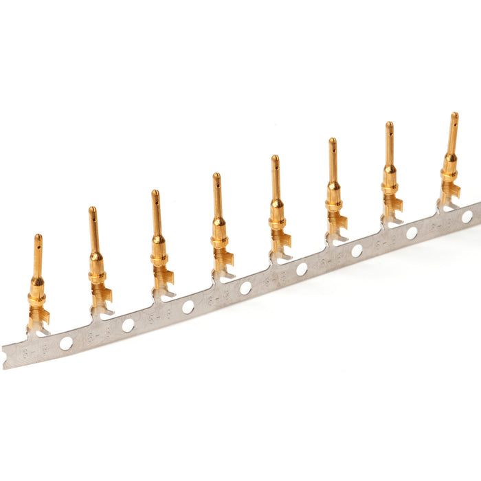 1060-16-0988 - Stamped & Formed Pin -  Size 16 - 14-18 AWG, .075-.140 Insulation, 13 Amps, Gold Plated, Qty - 1 pin