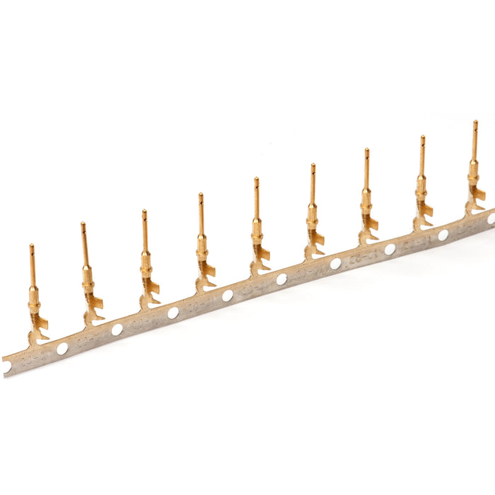 1060-20-0144 - Stamped & Formed Pin - Size 20 - 16-22 AWG, .075-.125 Insulation, 7.5 Amps, Gold Plated, Qty - 1 pin