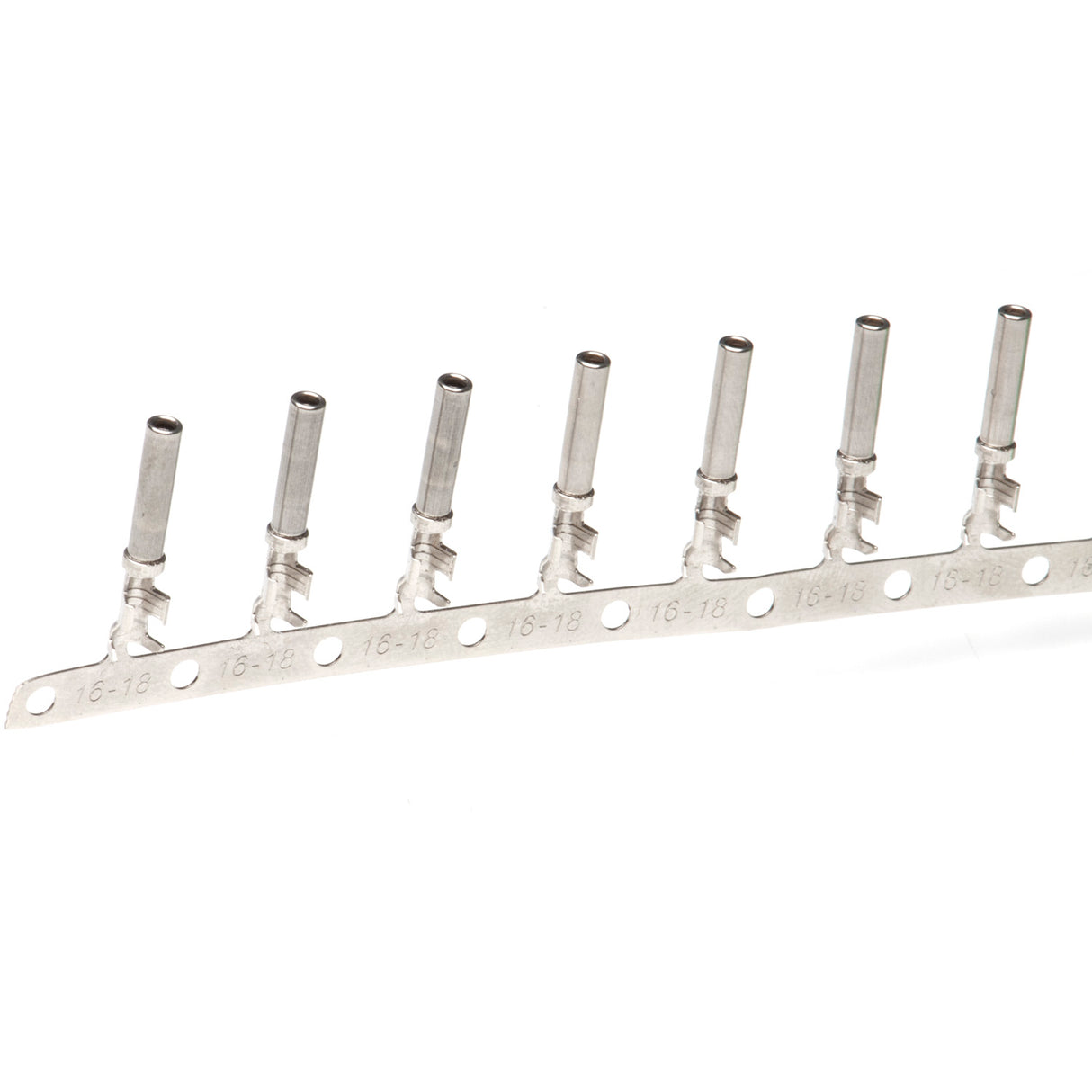 1062-16-0622 - Stamped & Formed Socket - Size 16  - 16-20 AWG, .055-.100 Insulation, 13 Amps, Nickel Plated, Qty - 1 Socket