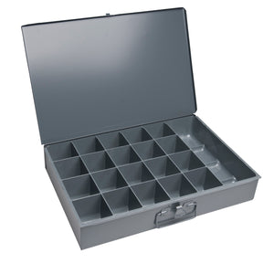 109-95 STEEL CABINET - Steel Organizer Case - 21 compartment