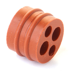 429621-02 - Quick Connect Series - Wire Seal, 2 Cavity, Orange