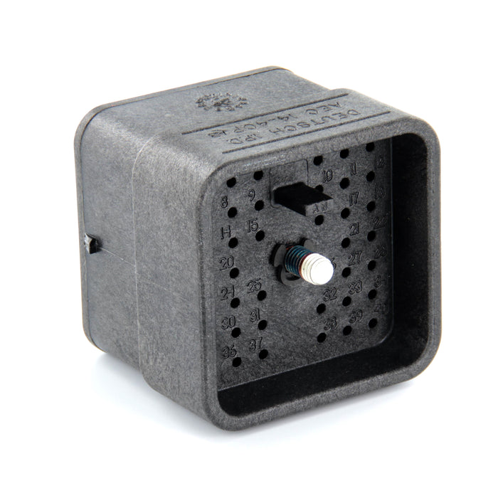 AEC14-40PAB - AEC Series - Receptacle - 40 Cavity, In-Line, A/B Key, Black