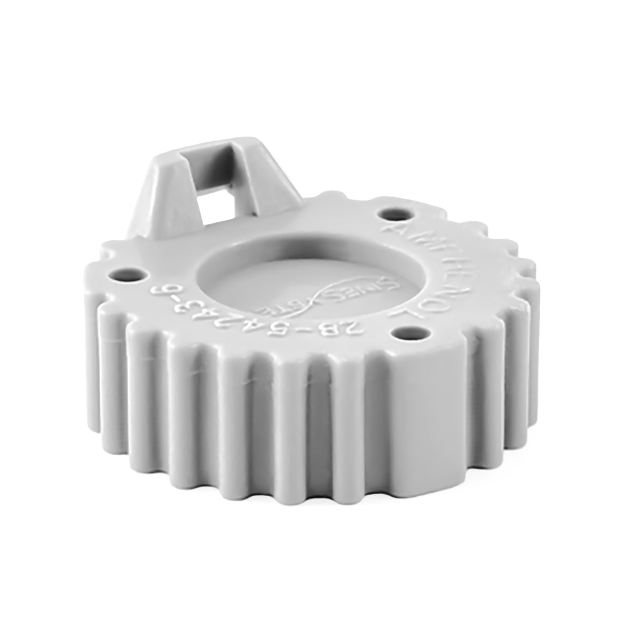 AHDC-16-9 - AHD Series -  End Cap for 9 Cavity Receptacle - Gray