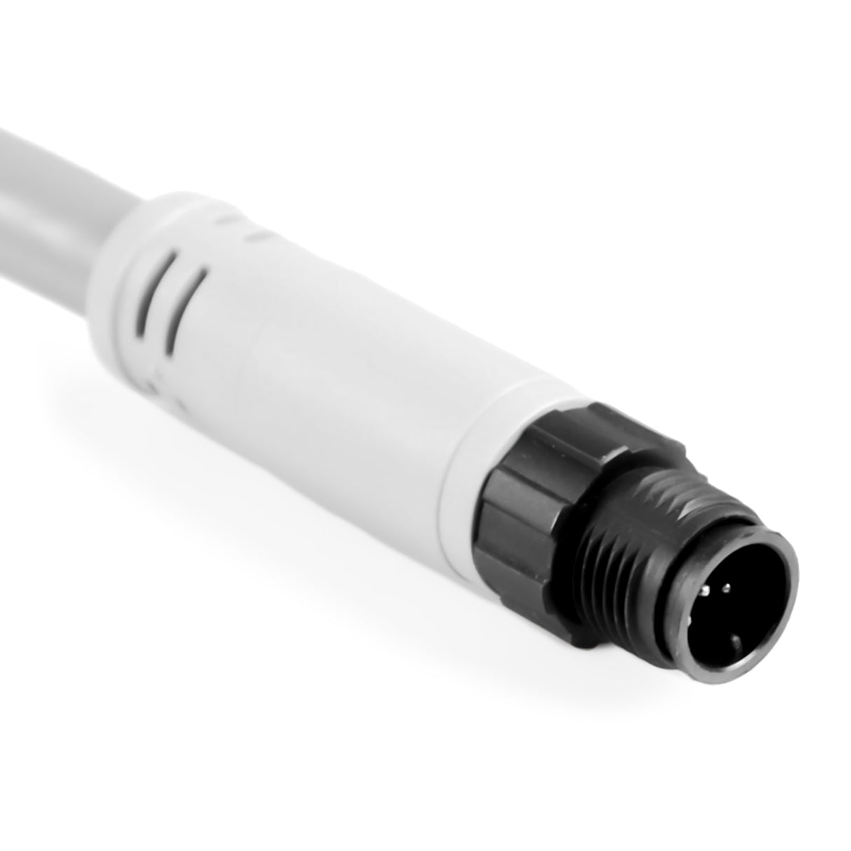 AM-N05P-TERM - NMEA 2000 - Multi-Hub Terminator Plug w/ Male Pin, LED - 5 Positions - Gray