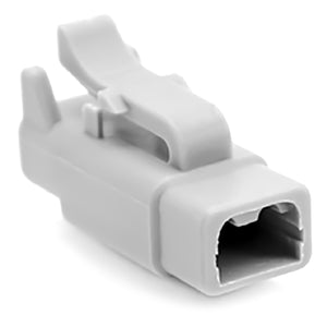 ATM06-2S - ATM Series - 2 Socket Plug - Gray