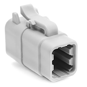 ATM06-6S - ATM Series - 6 Socket Plug - Gray