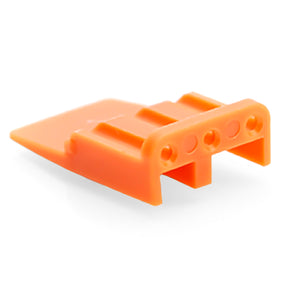 AWM-3S - ATM Series - Wedgelock for 3 Socket Plug - Orange