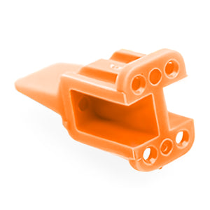 AWM-4S - ATM Series - Wedgelock for 4 Socket Plug - Orange