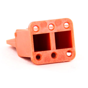 AWM-6S - ATM Series - Wedgelock for 6 Socket Plug - Orange